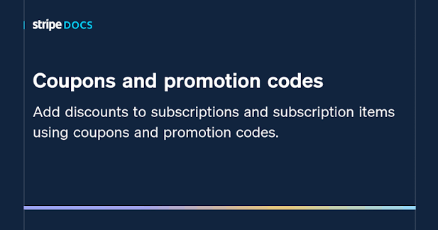 Create coupons Stripe API